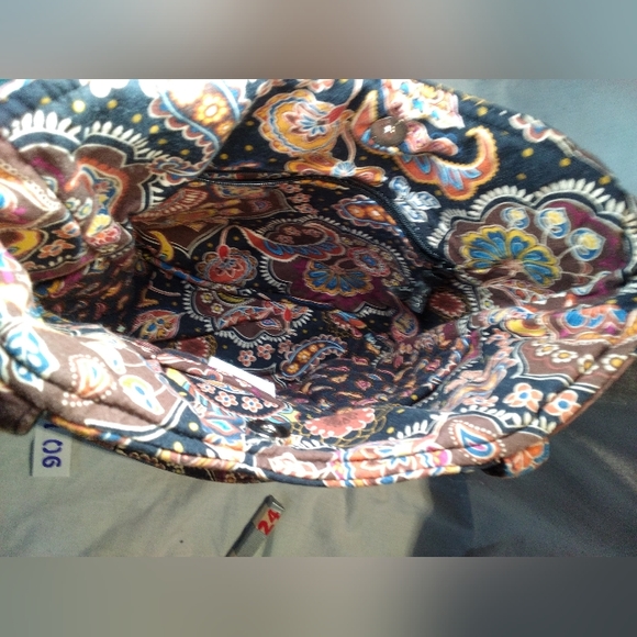 Brown Motif Vera Bradley Over Shoulder Tote § - Picture 11 of 13